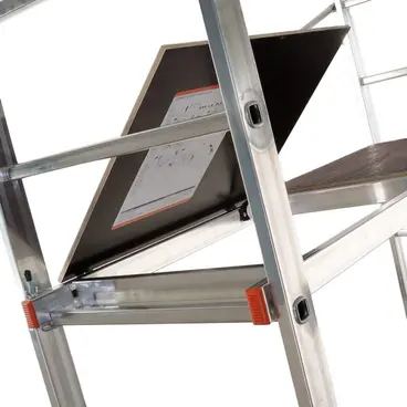 Gierre Fast&Lock 400 FA400FL - Trabattello Multiuso in Alluminio Altezza Lavoro 3,9 m