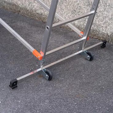 Gierre Fast&Lock 400 FA400FL - Trabattello Multiuso in Alluminio Altezza Lavoro 3,9 m