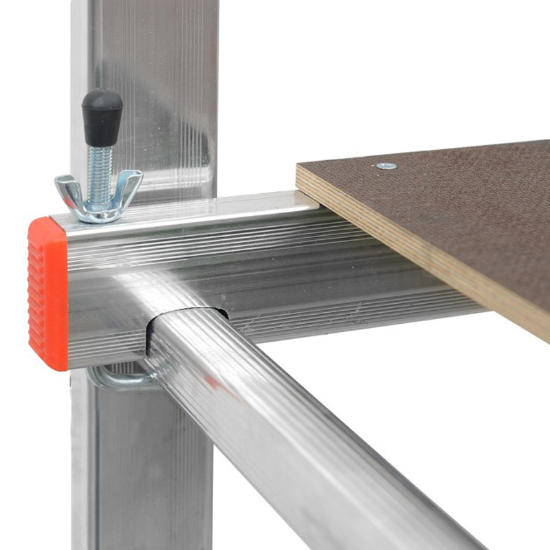 Gierre Fast&Lock 400 FA400FL - Trabattello Multiuso in Alluminio Altezza Lavoro 3,9 m