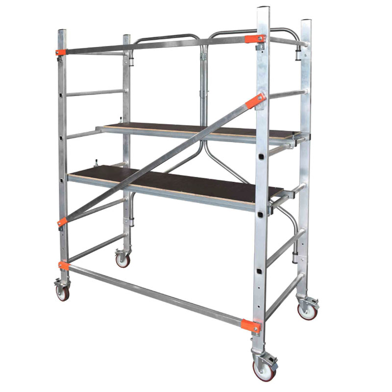 Gierre Flecto Pro Fast&Lock FX002FL - Professional Aluminum Folding Scaffold Height 2.93 m