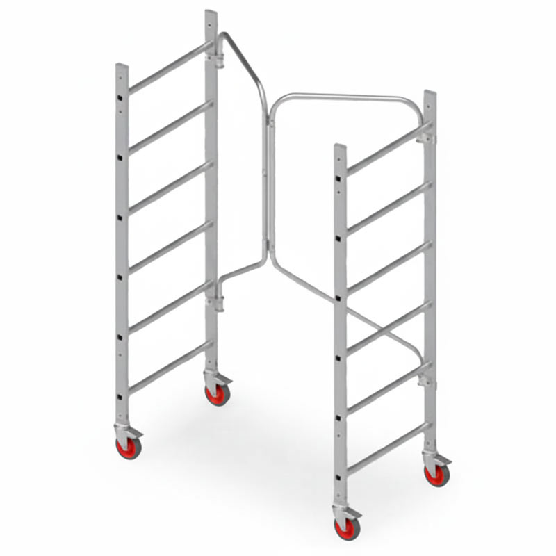 Gierre Flecto Pro Fast&Lock FX002FL - Professional Aluminum Folding Scaffold Height 2.93 m