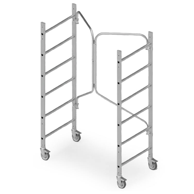 Gierre Flecto Fast&Lock FX001FL - Folding Aluminum Scaffolding, Working Height 2.93 m