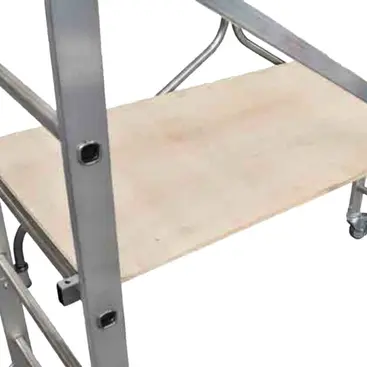 Gierre Flecto Fast&Lock FX001FL - Trabattello Pieghevole in Alluminio Altezza Lavoro 2,93 m