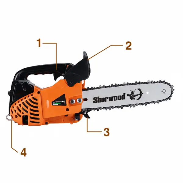 GreenLine GMP 2625 - Motosega da Potatura Professionale a Scoppio 25,4 cc