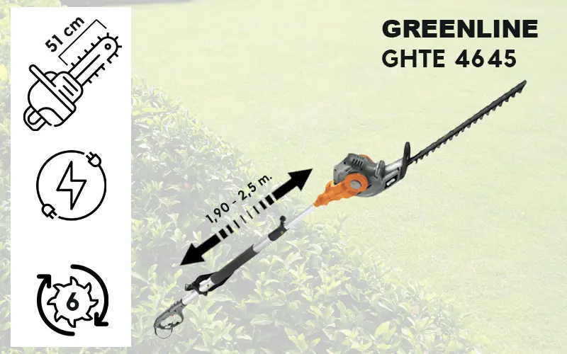 GreenLine GHTE 4645 - Tagliasiepi Elettrico