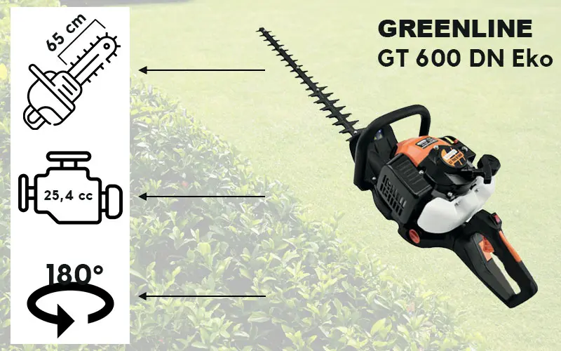 GreenLine GT 600 DN Eko - TAGLIA SIEPI A MOTORE