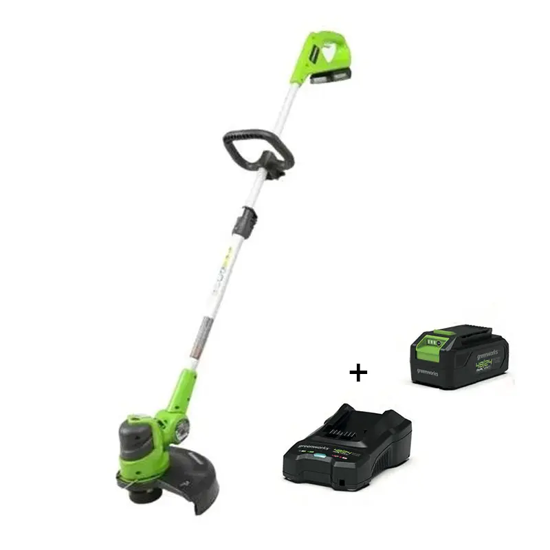 Greenworks G48LT30K2 - Bordatore 30 cm con Kit Batteria + Caricabatteria