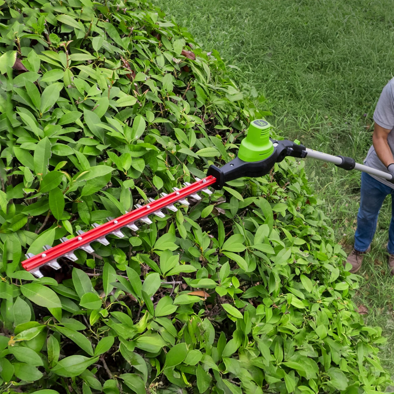 Taille-haie sans fil Greenworks GD40PSHK2X 40 V