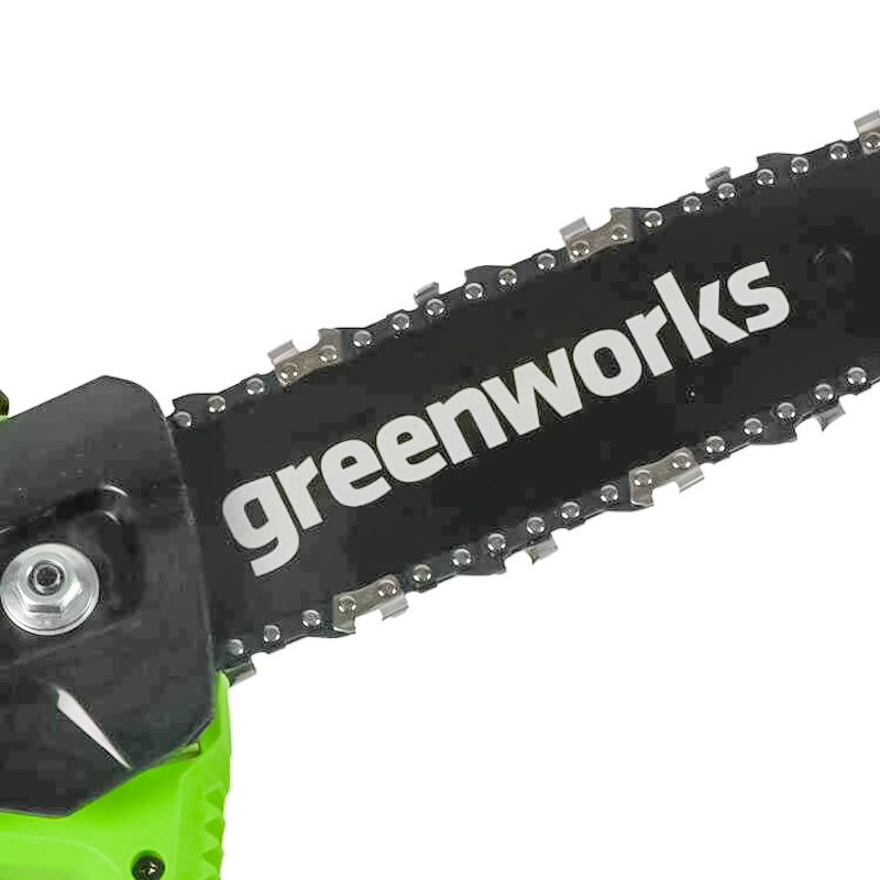 Sécateur à batterie Greenworks GD40PSHK2X avec 2 batteries et chargeur inclus