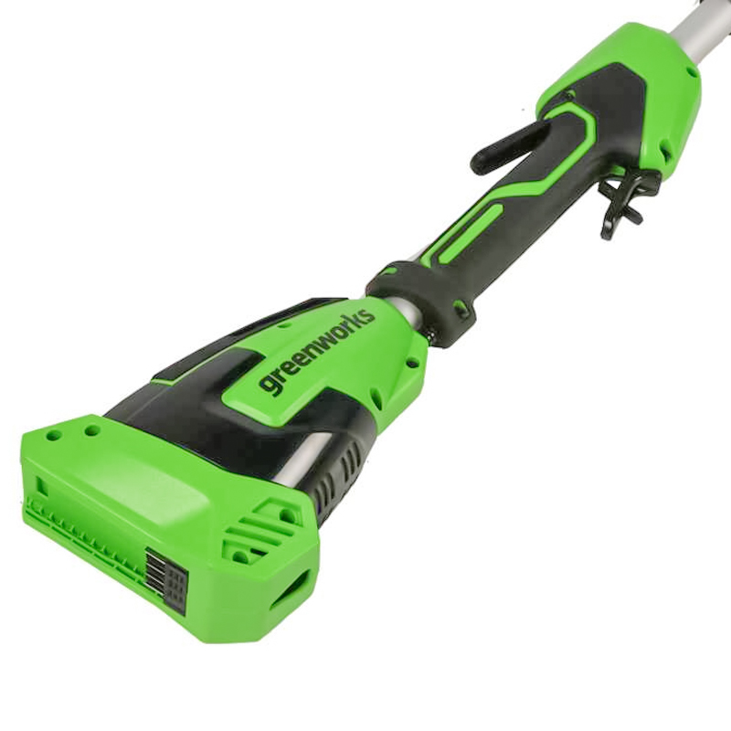Sécateur à batterie Greenworks GD40PSHK2X avec 2 batteries et chargeur inclus