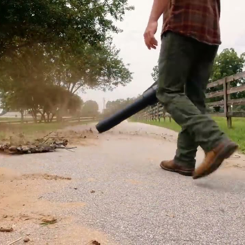 Greenworks GD60ABK4 Cordless Leaf Blower with 4 Ah Battery and Charger Included