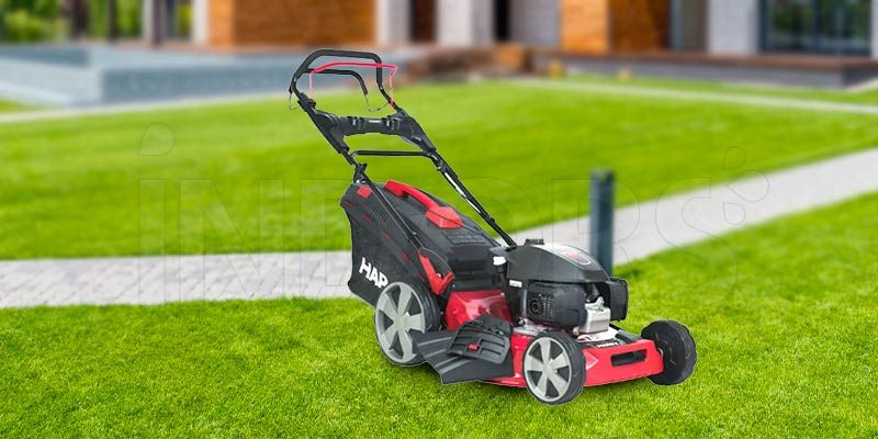 I use Harry HR 5000 SXQ - 4 in 1 Mulching Lawnmower