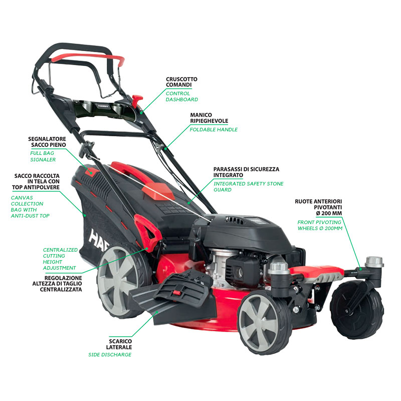 Harry HR 5300 SQZT - Driven Zero Turn Lawnmower