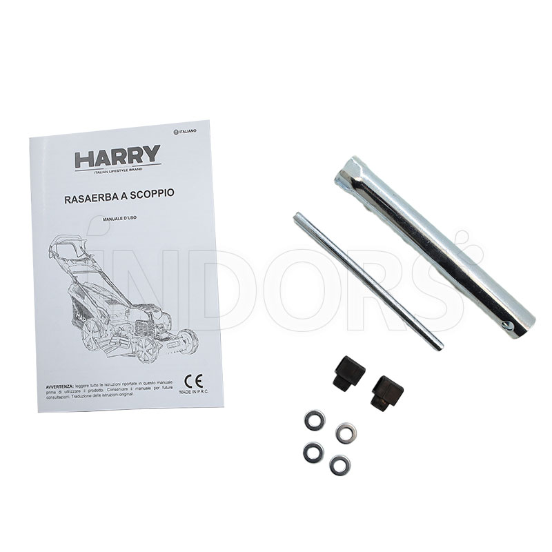 Harry HR 5500 SBQ-ES - Rasaerba 4 in 1 Professionale 161 cc