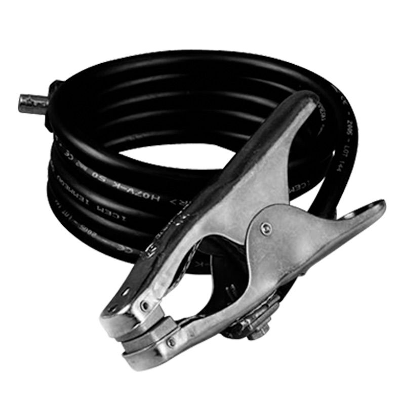 Earth cable with clamp 2 m 16 mm2 180 AMP 50 mm2 connector