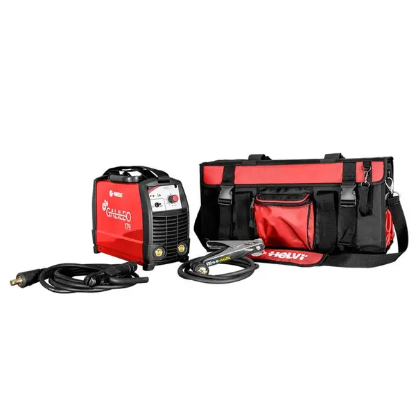 KIT Helvi GALILEO 179 - Saldatrice Inverter MMA e TIG e Borsone Helvi Bag XL