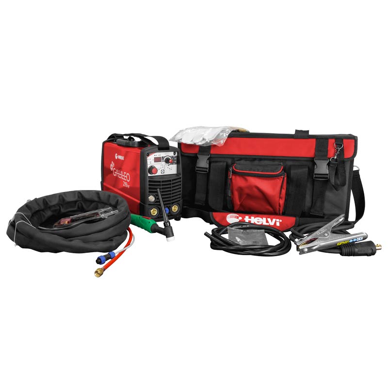 Helvi GALILEO 219 TIG HF - Professional TIG welder with bag