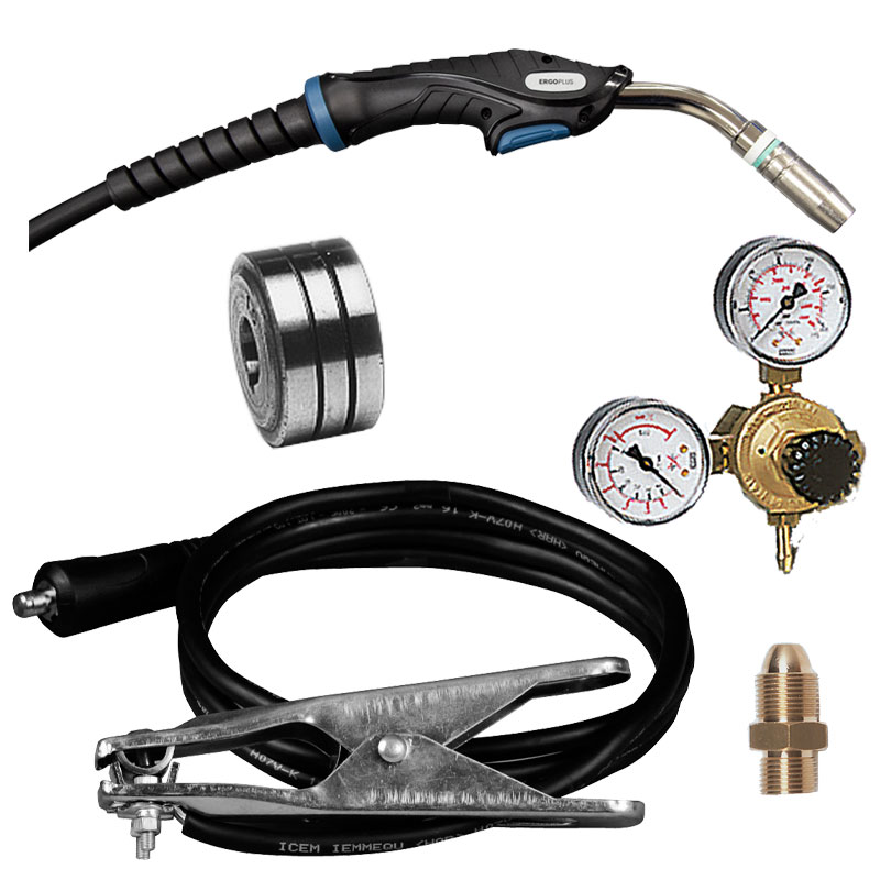 Helvi PUMA 278 - MIG Wire Welder with Wheels + Accessory Kit