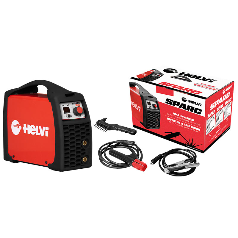 Helvi Sparc 160 + Box Kit - Professional Inverter Welder 6.4 kVA