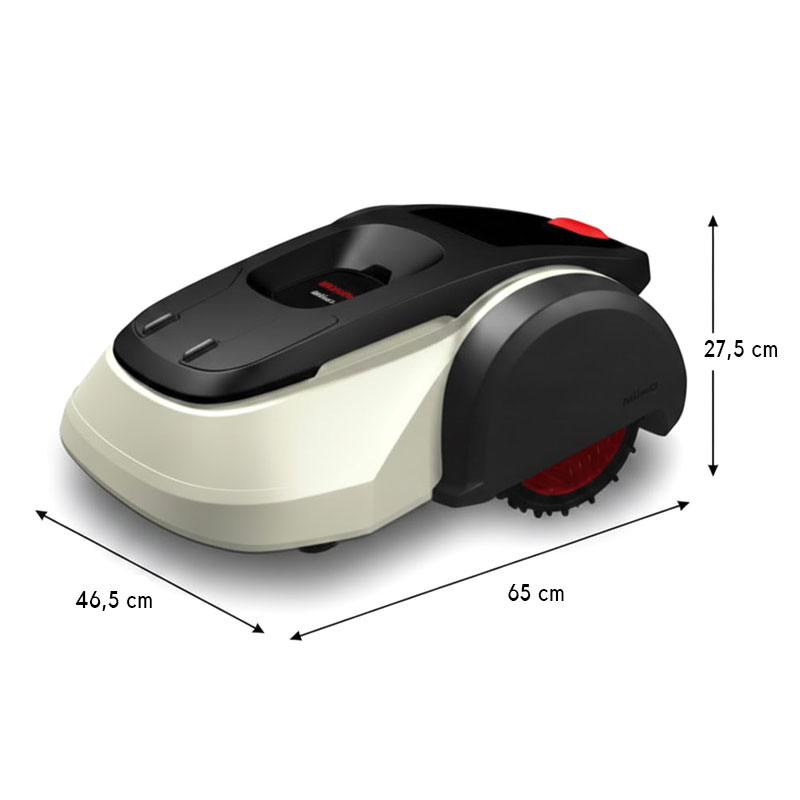 Dimensions Honda Miimo HRM 1500i - Wireless Robot Lawnmower
