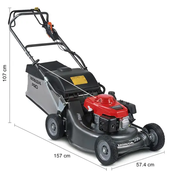 Honda HRH 536 HX - Tosaerba Professionale 163 cc