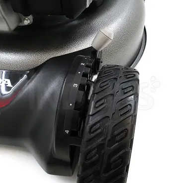 Honda HRN 536 VK regolazione altezza di taglio