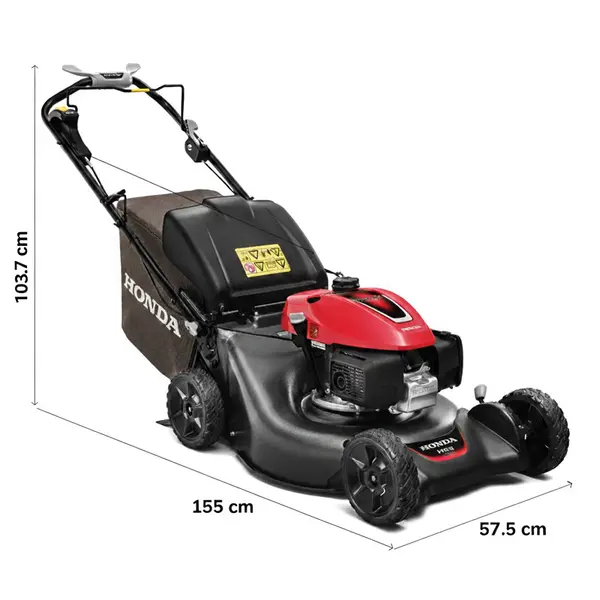 Honda HRN 536 VY  - Rasaerba Benzina 167 cc con Mulching e Sacco 70 L