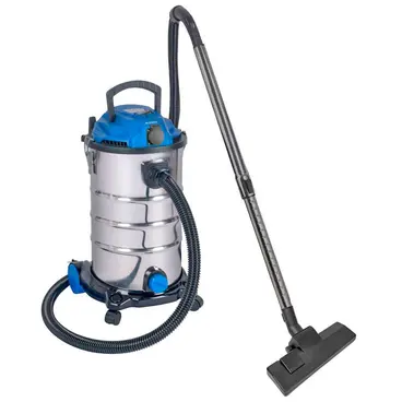 Hyundai 45080 - Bidone Aspirasolidi e liquidi 1200W con Presa Elettroutensile