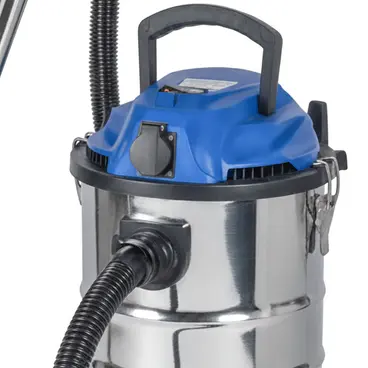 Hyundai 45080 - Bidone Aspirasolidi e liquidi 1200W con Presa Elettroutensile