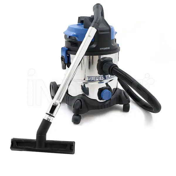 Hyundai ZN1901 - Bidone Aspirasolidi e Liquidi 20 L in Acciaio Inox