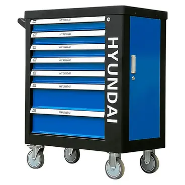 Hyundai 59005 - Carrello Porta Attrezzi 5 Cassetti 298 Attrezzi Inclusi