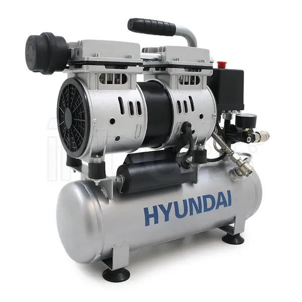 Hyundai 65712 - Compressore Supersilenziato Senza Olio