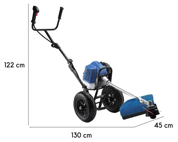Misure Hyundai 35240 - Decespugliatore 52 cc