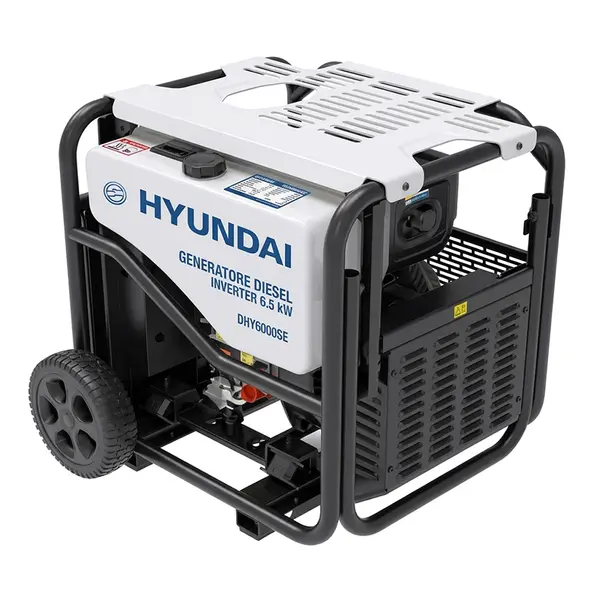 Hyundai 65225 - Generatore Diesel Inverter Monofase 6,5 kW
