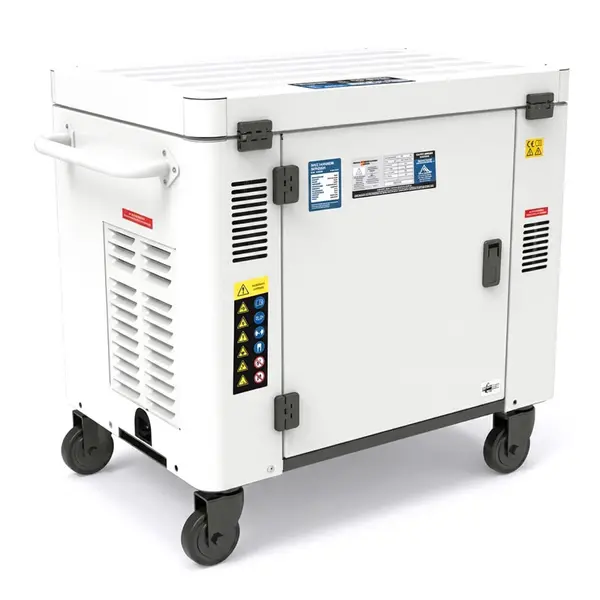 Hyundai 65241 - Gruppo Elettrogeno Inverter Silenziato Diesel 6,5 kW