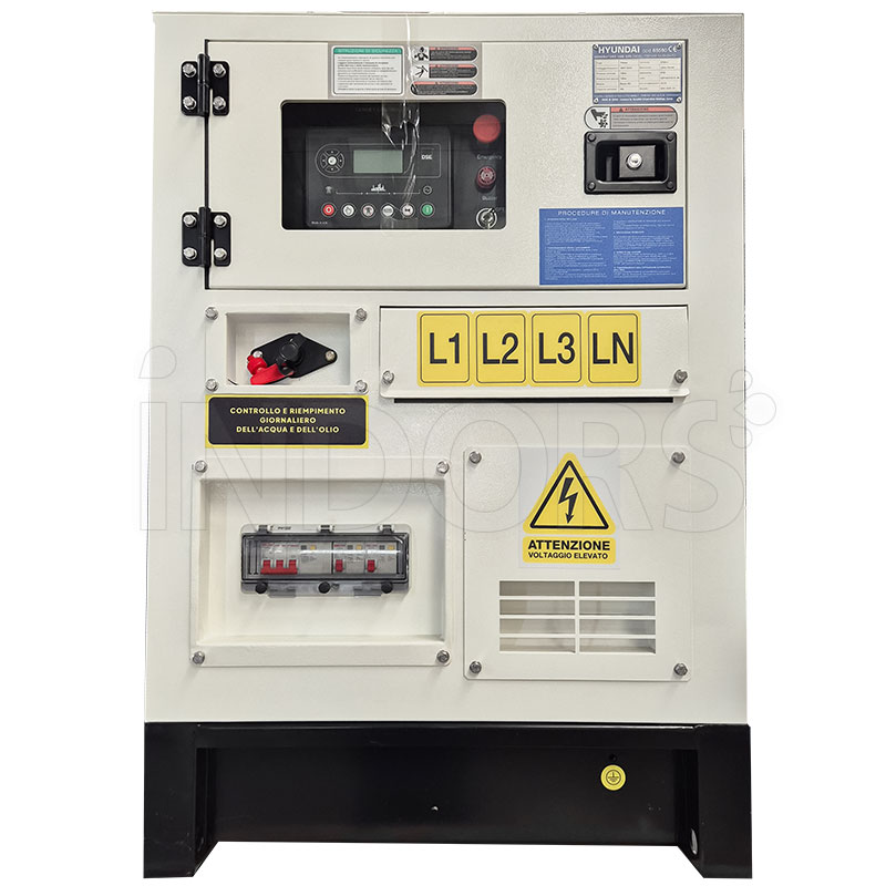 Hyundai 65550 - Generatore 1500 RPM Diesel Silenziato 20 kW