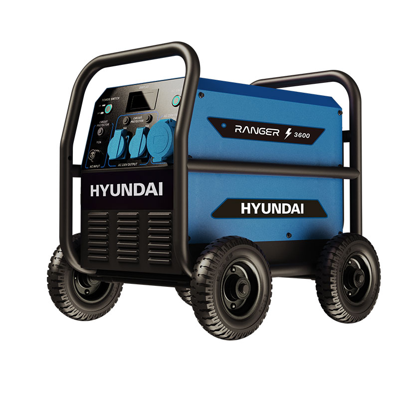 Hyundai 65940 - Construction Site Power Station 3.6 kW Heavy Duty