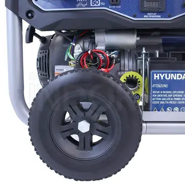 ruote molto robuste Hyundai 65003 LS6875E - Gruppo Elettrogeno con AVR