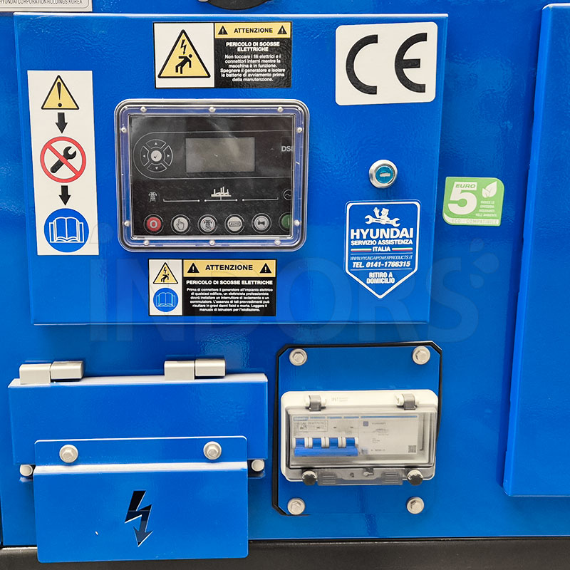 Hyundai 65520 - Single-phase three-phase diesel generator 1500 rpm