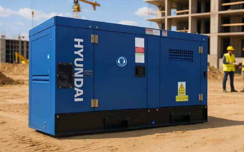 Hyundai 65526 Silent Three-Phase Generator 1500 rpm 54 kW