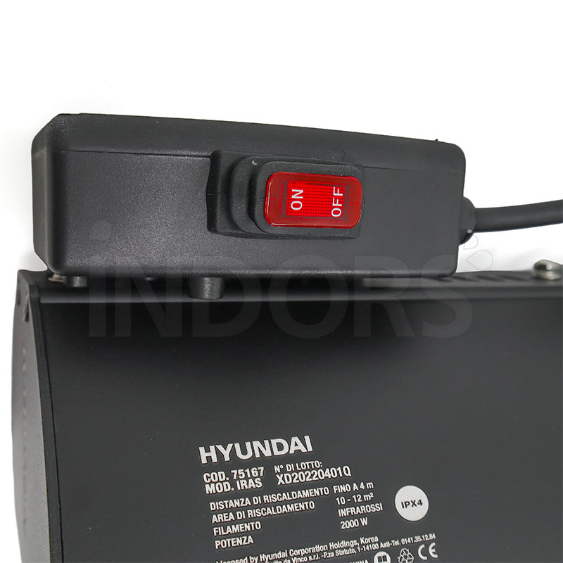 Hyundai Iras 75167 - 2 kW Outdoor Infrared Heater