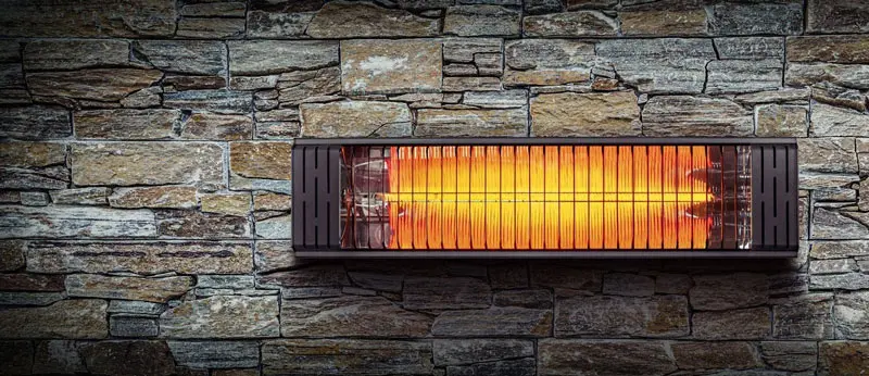 Hyundai Iras 75167 - Lampada Riscaldante a Infrarossi per Esterni 2 kW