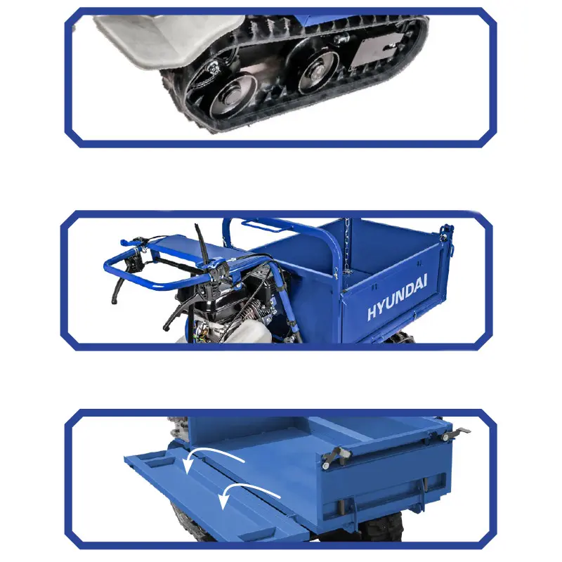 Hyundai 65910 - Motocarriola 500 kg Professionale