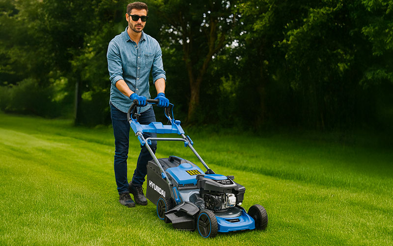 Hyundai 65860 - Professional Petrol Lawnmower