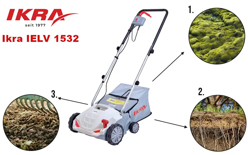 Ikra IEVL 1532 - Arieggiatore Scarificatore Monofase
