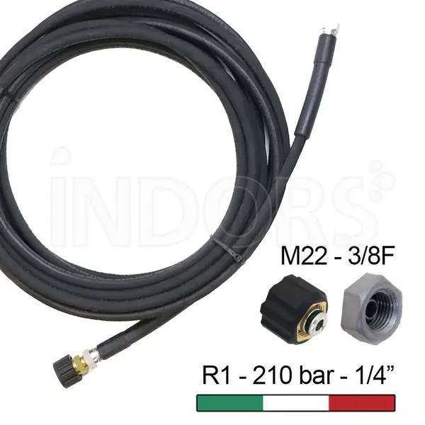 Tubo Alta Pressione 14 mm - Uso Prolunga Completo M22