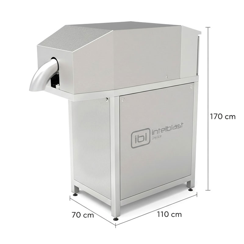 Intelblast DIP120 - Dry Ice Pelletizer 120 kg/h