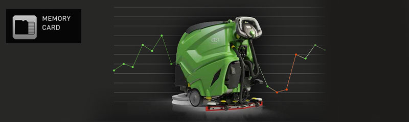 IPC CT51 -  Lavasciuga Pavimenti con memory card