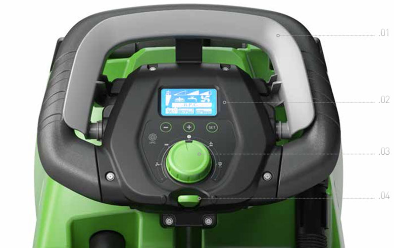 IPC CT51 -  Lavasciuga Pavimenti con mantenimento della batteria