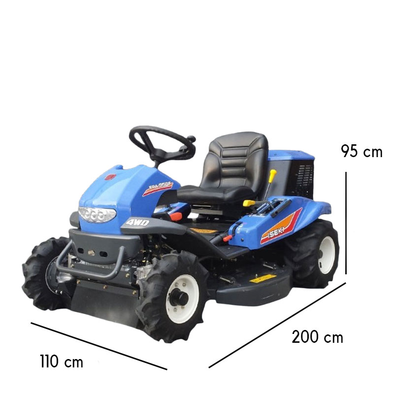 Iseki SRA 950 FA 4WD - Trattorino Tagliaerba con mulching 726 cc